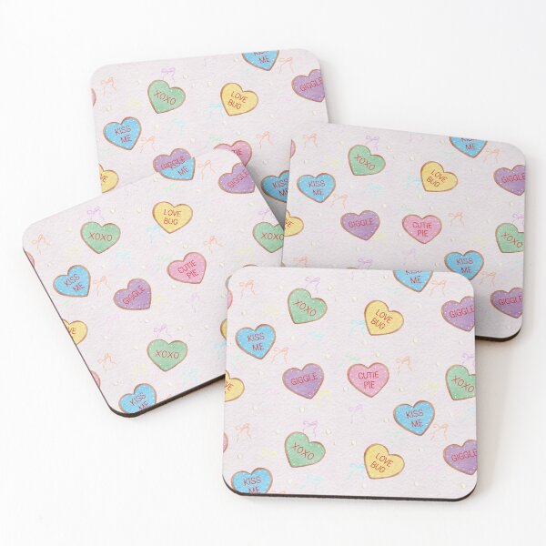 Item preview, Conversation Cookie Hearts designed and sold by Off-The-Wahl Charms & Co..
