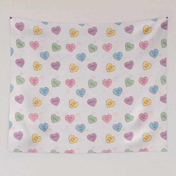 Item preview, Conversation Cookie Hearts designed and sold by Off-The-Wahl Charms & Co..