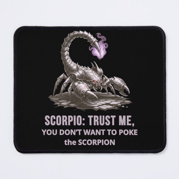 Item preview, Scorpio: Don't Poke The Scorpion | Dark Zodiac Knight designed and sold by Anyshca.