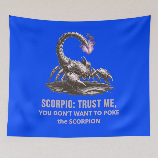 Item preview, Scorpio: Don't Poke The Scorpion | Dark Zodiac Knight designed and sold by Anyshca.