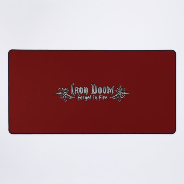 Item preview, Iron Doom logo with Gothic Typography designed and sold by HoriArc.