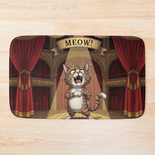 Item preview, Dramatic Cat But Correct designed and sold by PetJoyPrintsCO.