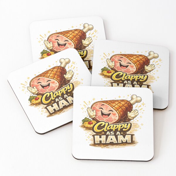 Item preview, Clappy as a Ham designed and sold by SnarkleCo.