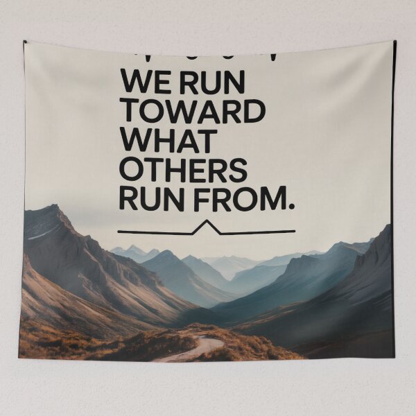 Item preview, We Run Towards What Others Run From First Responder Mountain Design designed and sold by FreeFromDefault.