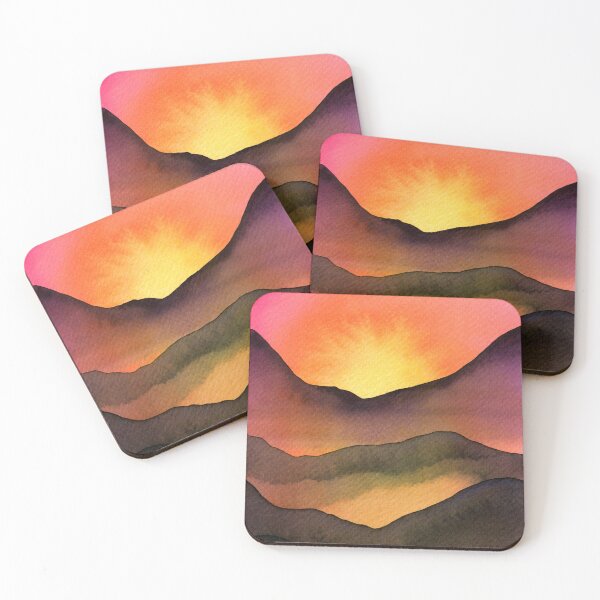 Item preview, Sunset Over Burnt Mountains designed and sold by KelseyLovelle.