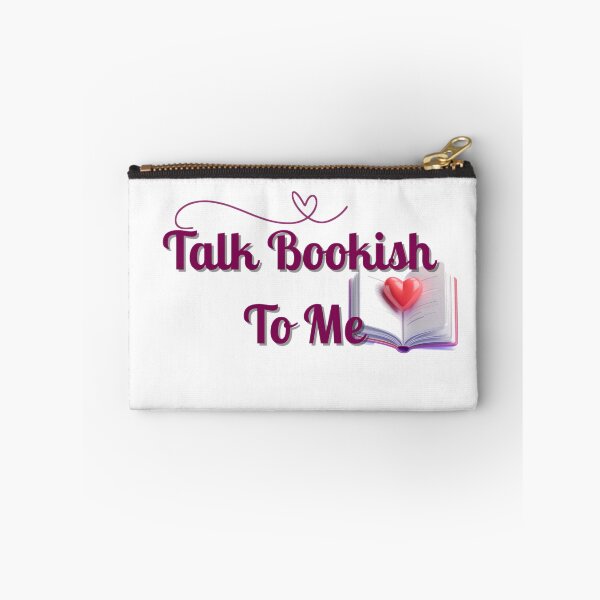 Item preview, Talk Bookish To Me | Funny Librarian Valentine Design designed and sold by YvkafromPoland.