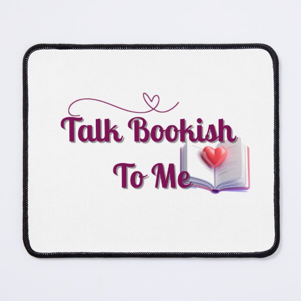 Item preview, Talk Bookish To Me | Funny Librarian Valentine Design designed and sold by YvkafromPoland.