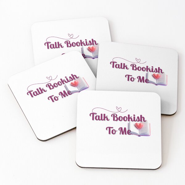 Item preview, Talk Bookish To Me | Funny Librarian Valentine Design designed and sold by YvkafromPoland.