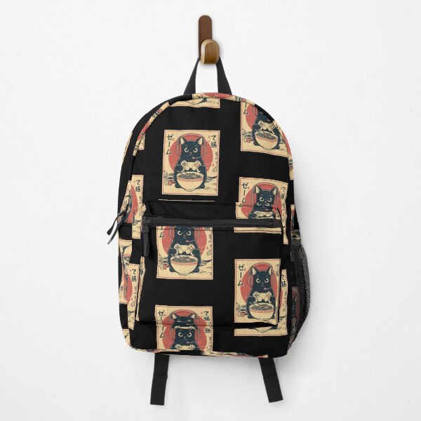 Item preview, cute cat Ramen Gamer designed and sold by salmzouriart.