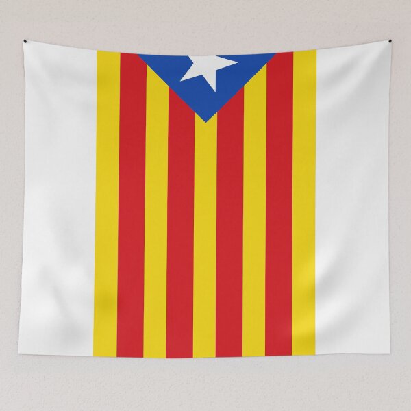 Item preview, Vertical Estelada Blava Flag Design designed and sold by NTGUILTY.