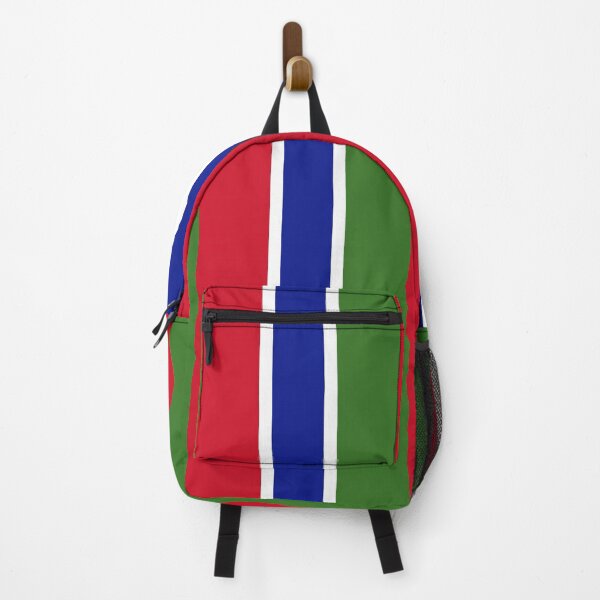 Item preview, Vertical Gambia Flag Design designed and sold by NTGUILTY.
