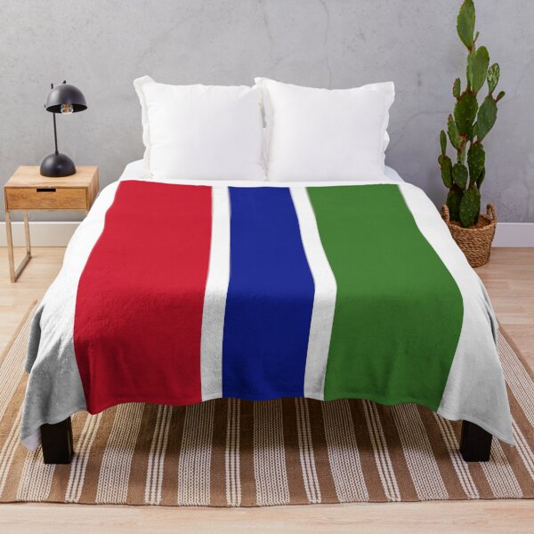 Item preview, Vertical Gambia Flag Design designed and sold by NTGUILTY.
