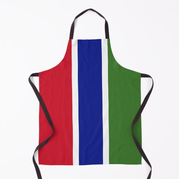 Item preview, Vertical Gambia Flag Design designed and sold by NTGUILTY.