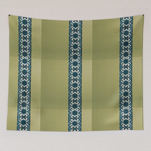 Item preview, Al Masjid Al-Nabawi Dome Pattern (V.6 vertical) – Islamic Geometric Art Inspired by Madinah designed and sold by D-Islamic.