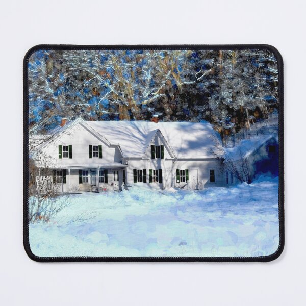 Item preview, Winter Sun on Eagle Pond Farm  designed and sold by Wayne King.
