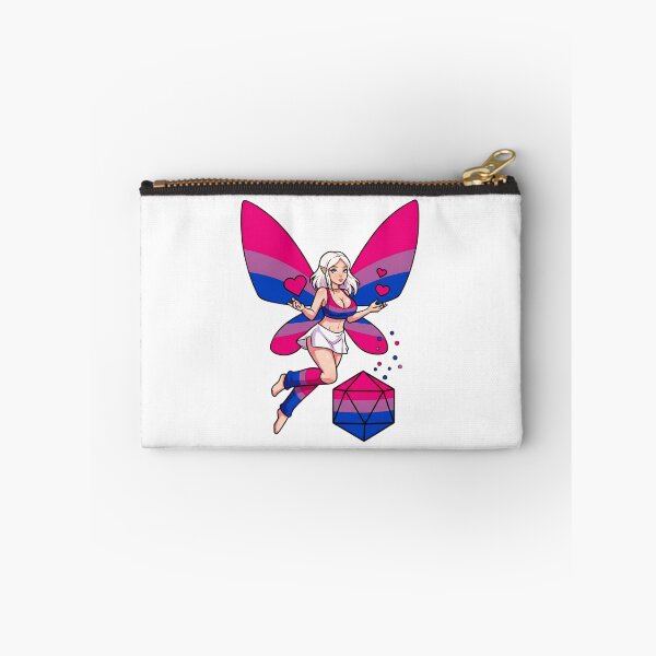 Item preview, D20 Gamer: Bisexual Pride Fairy designed and sold by SkinnyFlatWhite.