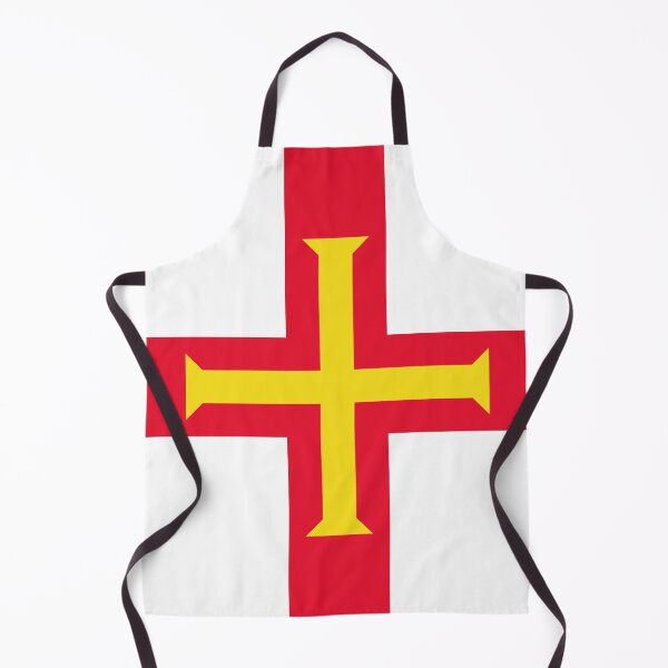 Item preview, Vertical Guernsey Flag Design designed and sold by NTGUILTY.
