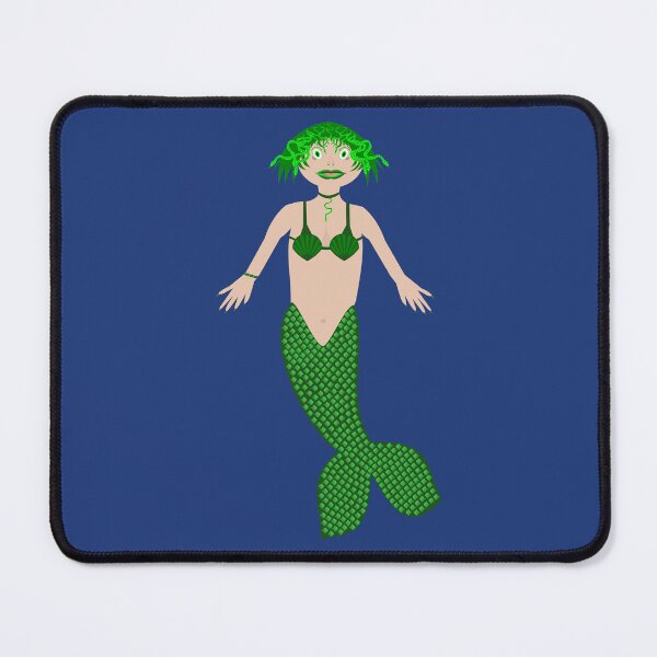 Item preview, Mythological Medusa Mermaid Fantasy Art designed and sold by naturegallery.