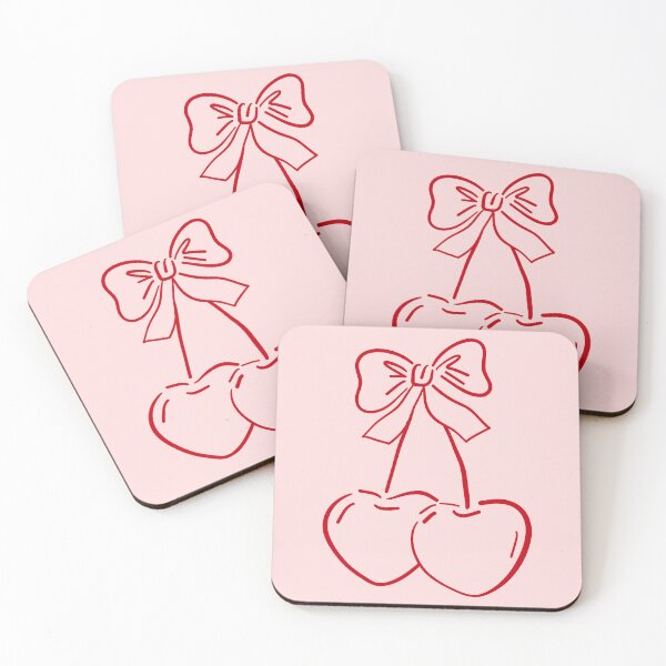 Item preview, Valentine Cherries Bow designed and sold by Belen Paredes.