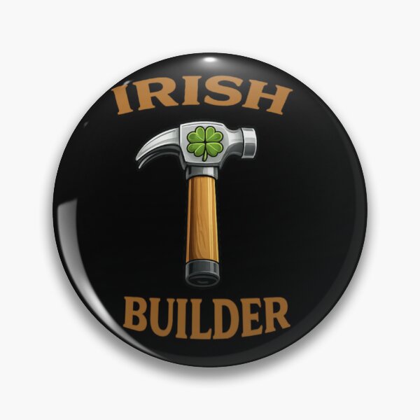 Item preview, Irish Builder Pride – Shamrock Hammer St. Patrick's Day designed and sold by PunchDrop.