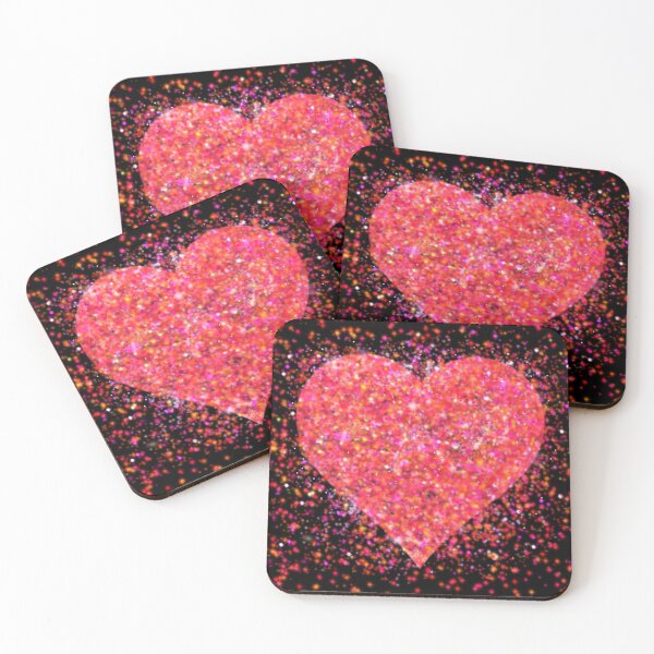 Item preview, Sparkling glitter red valentine heart pretty glowing valentine heart graffiti heart designed and sold by hollycooper.
