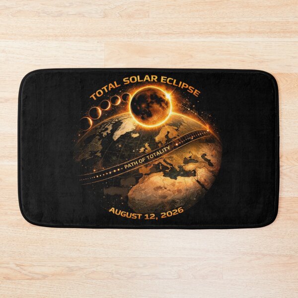 Item preview, Total Solar Eclipse 2026-Path of Totality designed and sold by artcolory.