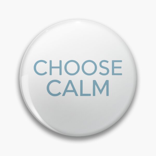 Item preview, Choose Calm — Minimal Typography for a Peaceful Mindset designed and sold by FindYouByZ.