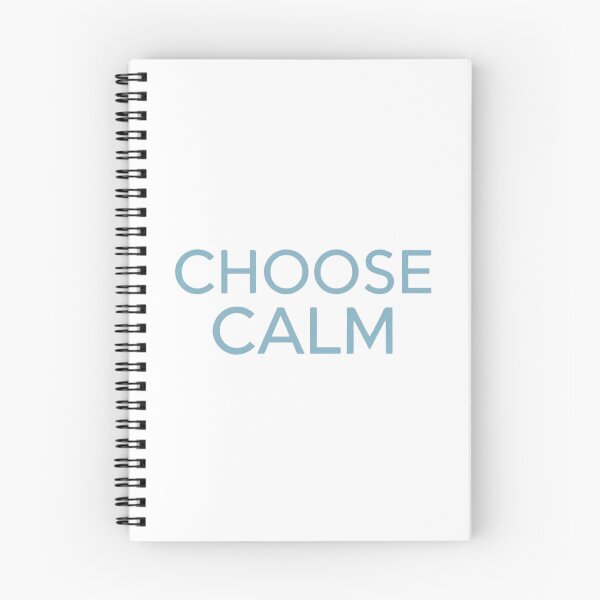 Item preview, Choose Calm — Minimal Typography for a Peaceful Mindset designed and sold by FindYouByZ.