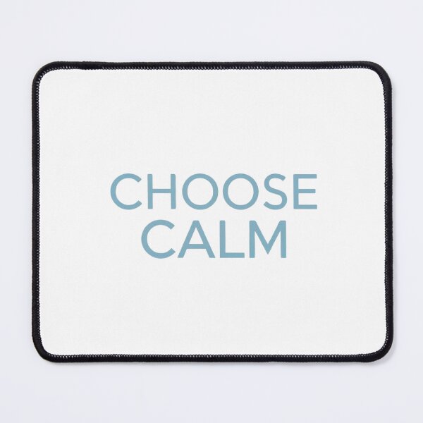 Item preview, Choose Calm — Minimal Typography for a Peaceful Mindset designed and sold by FindYouByZ.