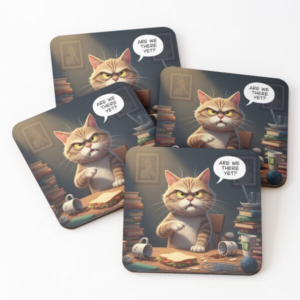 Item preview, Gato Paciencia Nivel Cero designed and sold by PetJoyPrintsCO.
