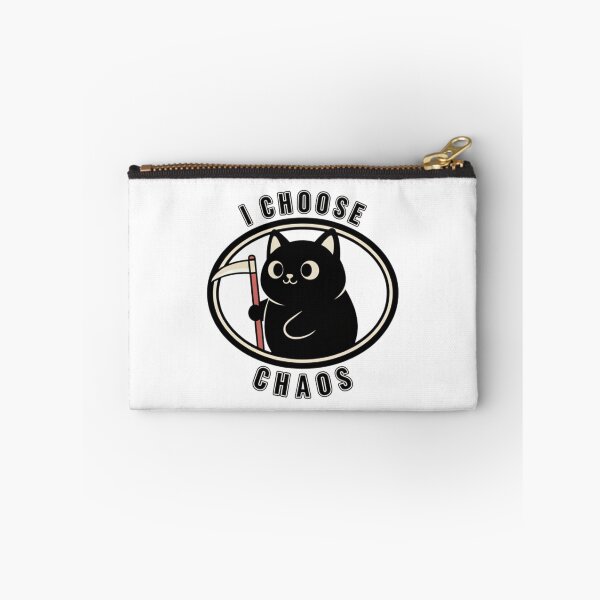 Item preview, Funny cat I Choose Chaos designed and sold by  ARTILOGÍA.