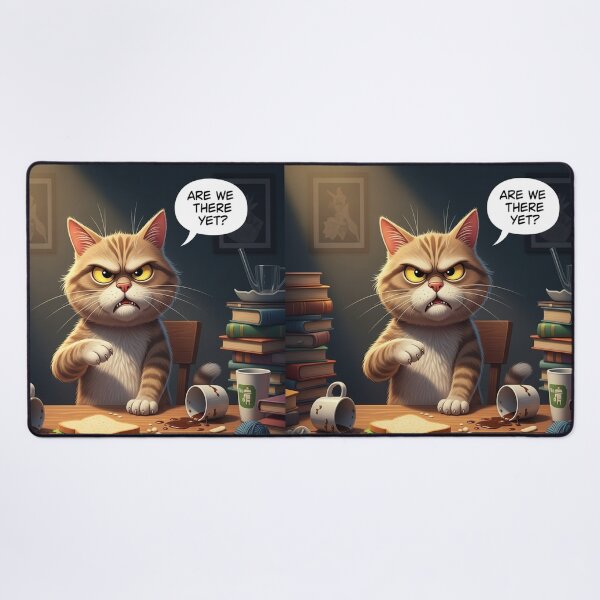 Item preview, Cat Patience Level Zero designed and sold by PetJoyPrintsCO.