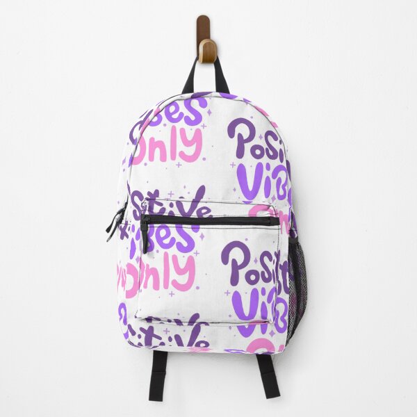 Item preview, Positive Vibes Only Colorful Quote designed and sold by Bliss Studio.
