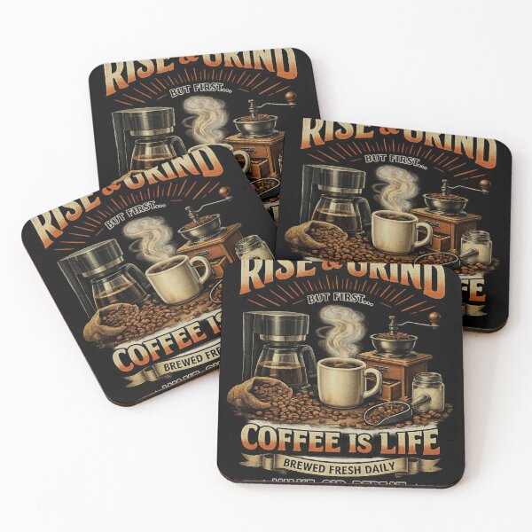 Item preview, Coffee lover quote  designed and sold by GracefulbyElmes.