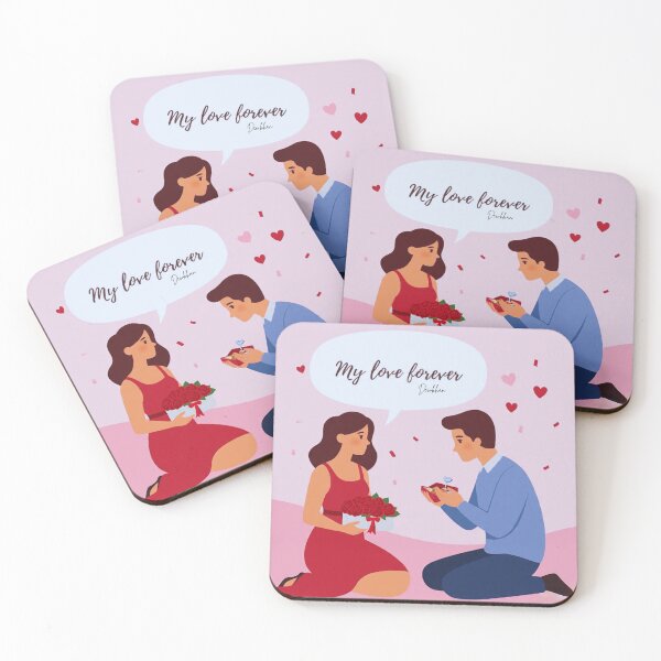 Item preview, Valentine's love illustration  designed and sold by Dew  Drop wear.