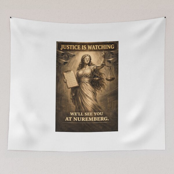 Item preview, Justice Is Watching (Surveillance) designed and sold by iMIGHTwearTHAT.