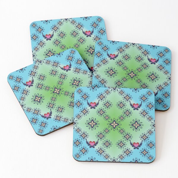 Item preview, Thai Heart Harmony Pattern designed and sold by OIL Pattern Design .
