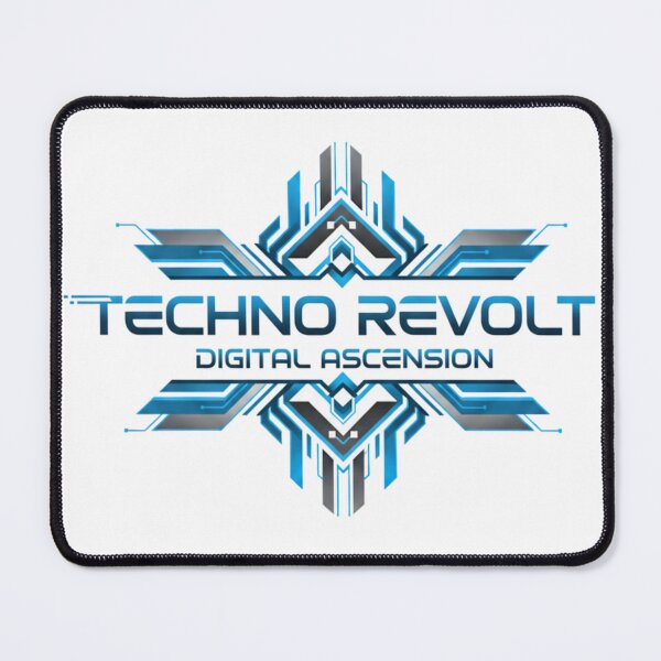 Item preview, Techno Revolt logo – Futuristic Digital Design designed and sold by HoriArc.
