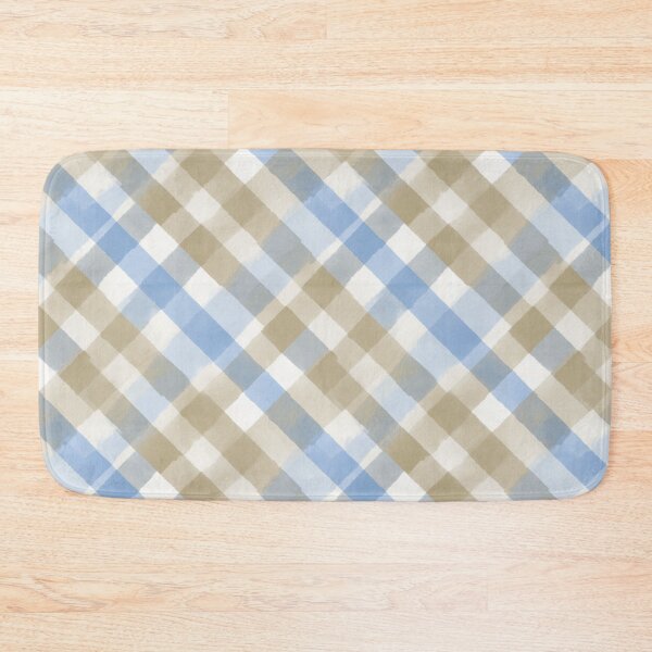 Item preview, Soft Watercolor Gingham Diagonal Plaid Pattern designed and sold by Prismatect.