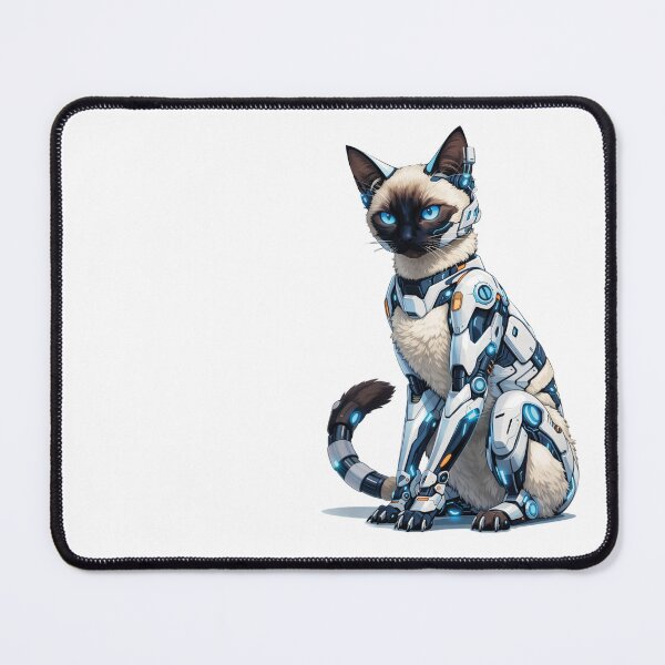 Item preview, The Silent Upgrade of a Cyborg Cat designed and sold by Nope Cats.