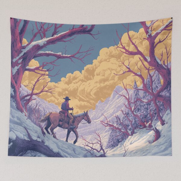 Item preview, Cowboy In The Snow  designed and sold by Rtymer.