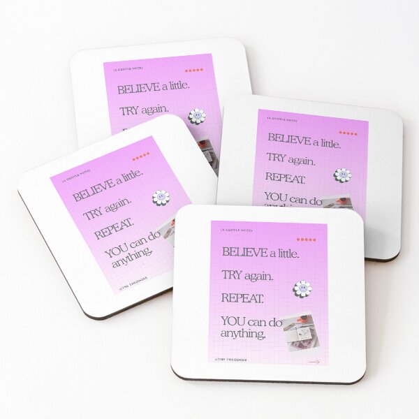 Item preview, Believe Try Repeat designed and sold by The Theodore.