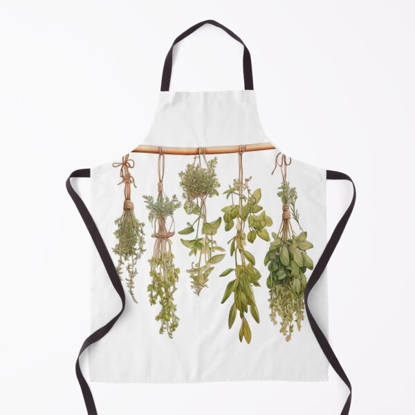Item preview, Classic boho natural botanical watercolor herbs dried herbs designed and sold by hollycooper.