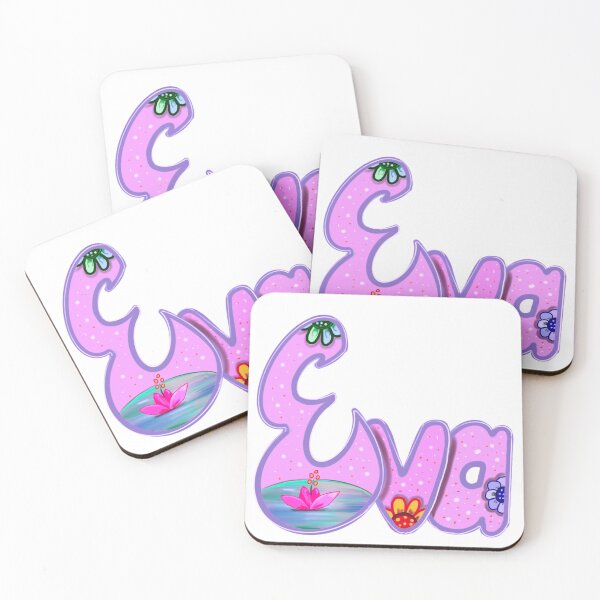 Item preview, Eva Name personalized gifts for women and girls - custom personalised Eva designed and sold by Artonmytee.
