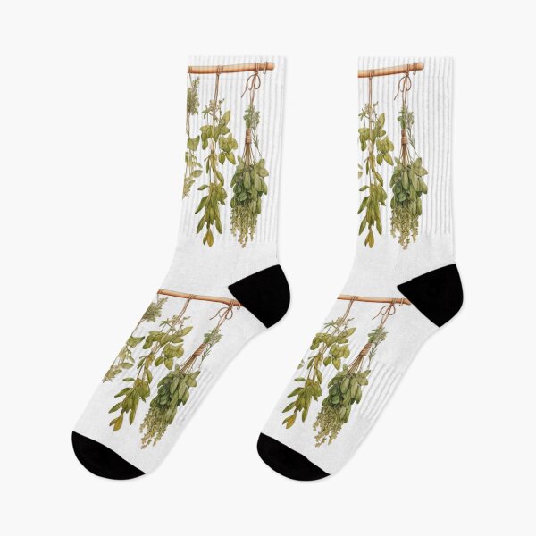 Item preview, Classic boho natural botanical watercolor herbs dried herbs  designed and sold by hollycooper.