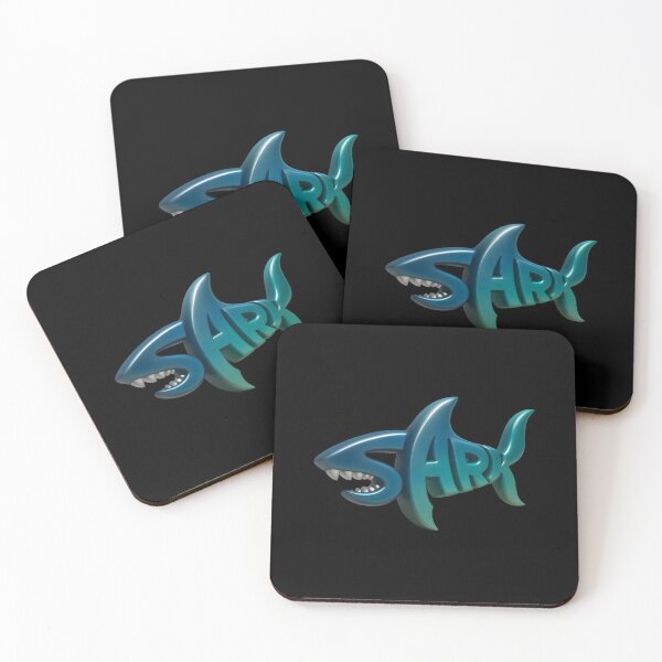 Item preview, SHARK Typography Art – Bold Ocean-Inspired Design for Shark Lovers designed and sold by Psycho-Crazy.
