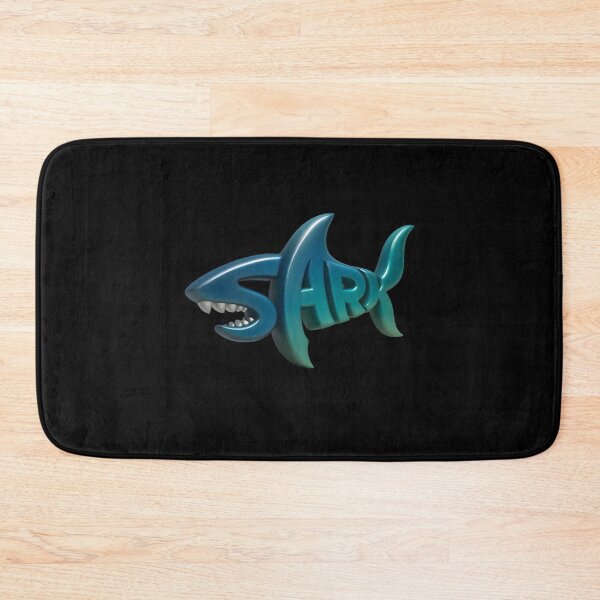 Item preview, SHARK Typography Art – Bold Ocean-Inspired Design for Shark Lovers designed and sold by Psycho-Crazy.