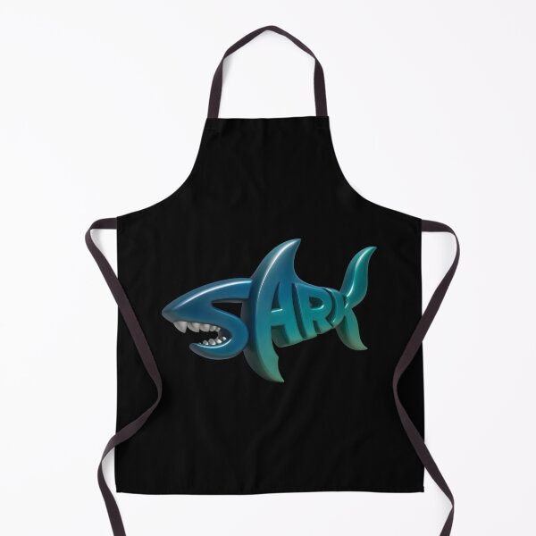 Item preview, SHARK Typography Art – Bold Ocean-Inspired Design for Shark Lovers designed and sold by Psycho-Crazy.