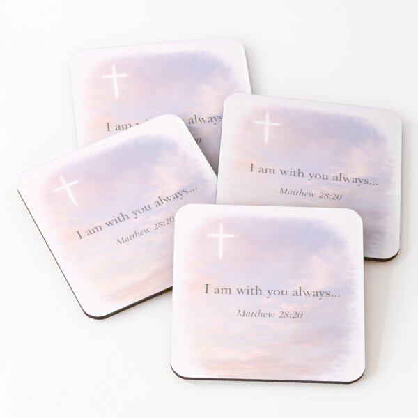 Item preview, I am with you always, Matthew 28:20 designed and sold by DawnsStarDesign.