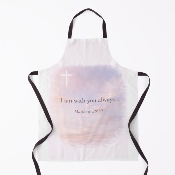 Item preview, I am with you always, Matthew 28:20 designed and sold by DawnsStarDesign.